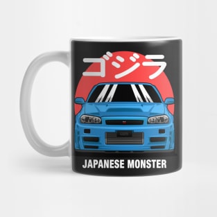 Nissan Skyline R34 "Japanese Monster" Mug